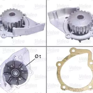 Pompe à eau 1201C4 - PARTNER M59- EXPERT 1.9D DW8 -DW8B