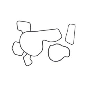 Pompe à eau 1334079 - CORSA B-C 1.0